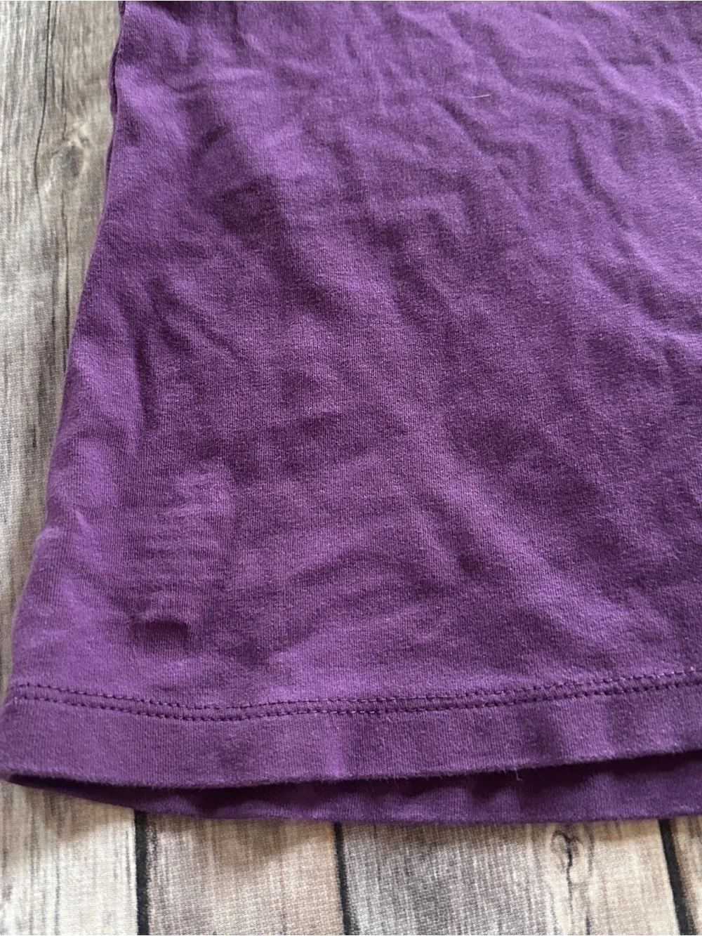 Tea purple tank dress fair light pilling 12/18